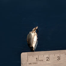 Load image into Gallery viewer, Conch Shell Charm on o-ring for traditional charm bracelets - shell charm - beach charms - beach jewelry