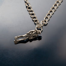 Load image into Gallery viewer, Scuba Diver Charm - Sterling Silver - Diving Charm - Ocean Charms - Beach Jewelry