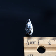 Load image into Gallery viewer, Pelican Bead Charm - bottom view  - Sterling Silver - Pelican jewelry beach charms