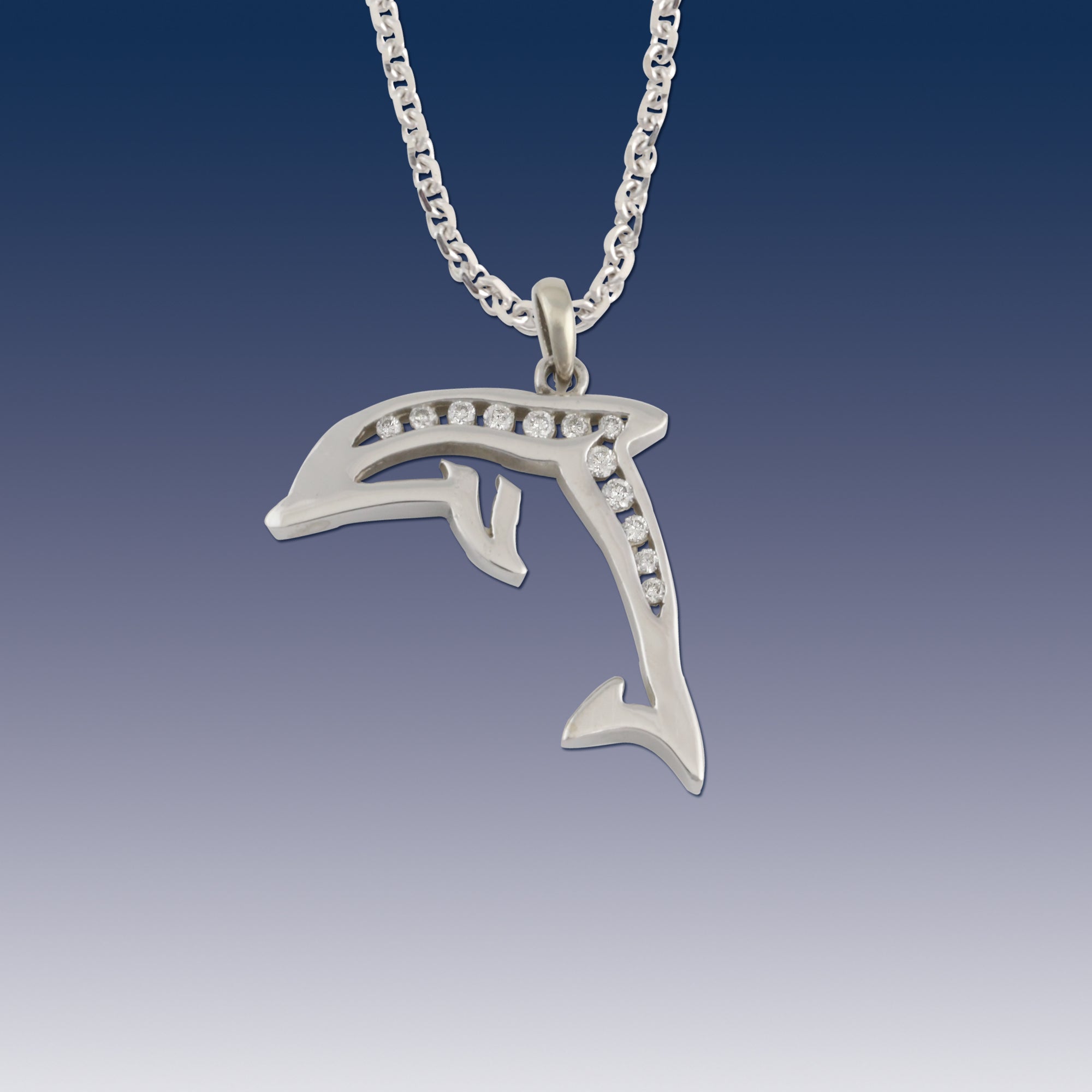 Silver & Gold Dolphin Necklaces