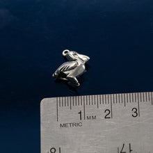 Load image into Gallery viewer, Pelican charm on coral spacer - side view - pelican jewelry - beach charms
