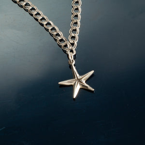 starfish charm - beach starfish bracelet charm on o ring - fits on traditional style bracelets - beach charms